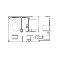 Piso en Santa Clotilde. Vivienda de 76.41 m2, 2 habitaciones, 2 baños, 1 plaza de garaje Piso en Santa Clotilde. Vivienda de 76.41 m2, 2 habitaciones, 2 baños, 1 plaza de garaje