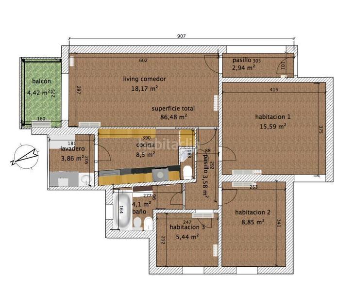 Foto 577cff0f-3451-4f35-821a-99fbbbfbdfd1. Appartement mit heizung in Rocafonda Mataró Foto 577cff0f-3451-4f35-821a-99fbbbfbdfd1. Appartement mit heizung in Rocafonda Mataró