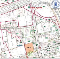 Area edificabile industriale in Rm-f4 38. Parcela urbana de 3000 m2 para residencia de estudiantes con sot Area edificabile industriale in Rm-f4 38. Parcela urbana de 3000 m2 para residencia de estudiantes con sot