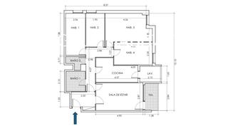 Pis a Sant Ramon - Maternitat. Piso alto todo exterior!!! 4 hab. 2 baños, balcón y parking opci Pis a Sant Ramon - Maternitat. Piso alto todo exterior!!! 4 hab. 2 baños, balcón y parking opci