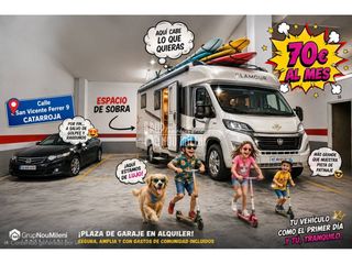 Rent Car parking in Calle san vicente ferrer 9. Alquiler de garage en catarroja
