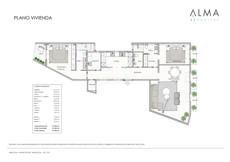 Foto 469ce079-44e6-49cf-b2a8-e33c2b5b903a. Appartamento con riscaldamento in Dreta de l´Eixample Barcelona