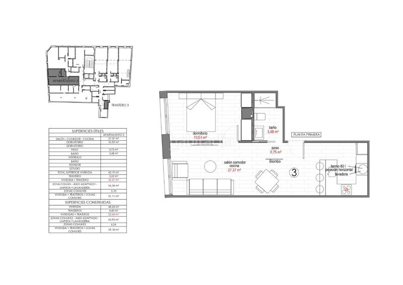 Foto 5456d9d7-7561-40fd-a14c-b1313ca555e6. Miete appartement in gonzalez adalid 10 in La Catedral Murcia