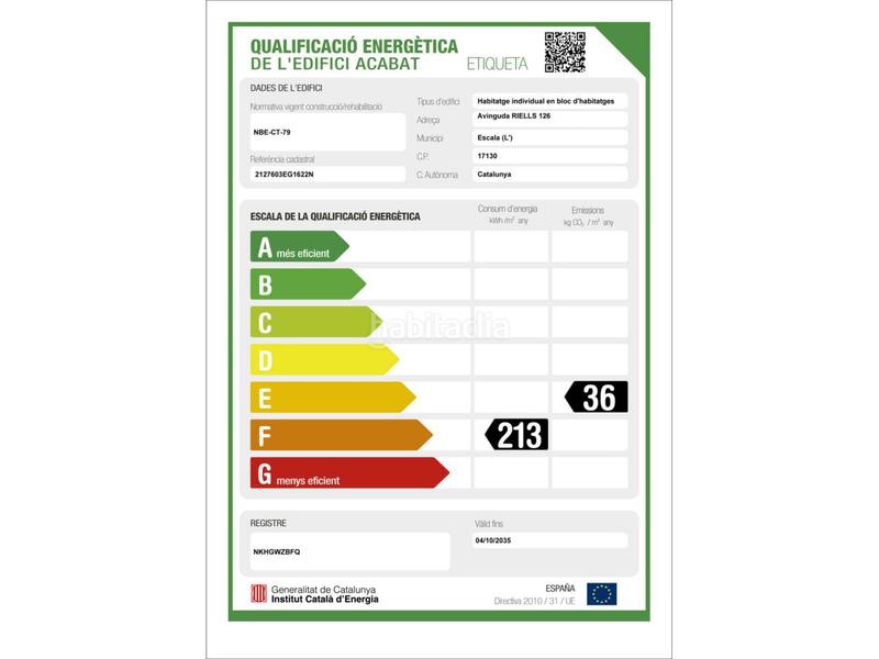 Foto 1857518c-a3d7-4840-b77f-a50df08322d3. Flat in riells 126 in Port - La Clota - Puig Sec Escala (L´)