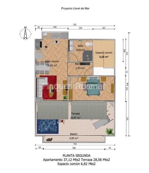 Foto b1eed872-7b69-4dd5-9b0b-c10e6abebf68. Terreno residencial parcela edificable en el centro , a dos pasos de la playa en Lloret de Mar