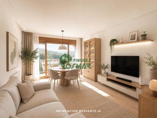 Pis a Mas Baell-Can Carbó. Oportunidad en lloret de mar apartamento con terraza y vistas  a