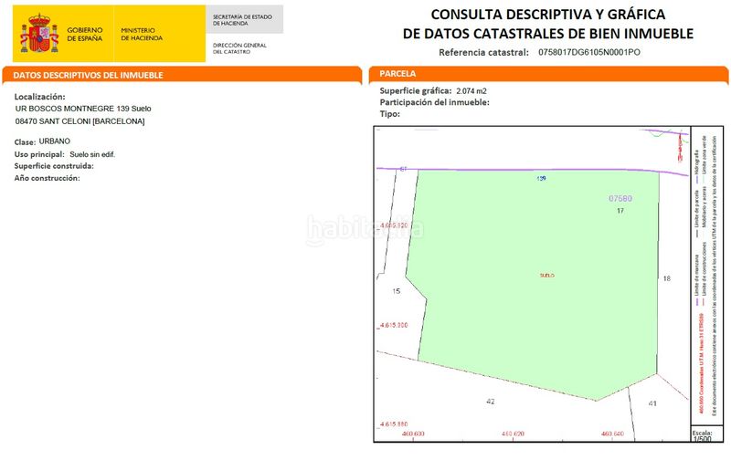 Foto 172c41c1-4f94-4338-9494-77a3fc629bef. Terreno residencial en Sant Celoni