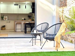 Haus  Passeig muntanya. Encantadora y céntrica casa con jardín reformada a estrenar
