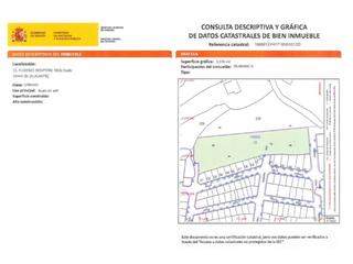 Terreny residencial  Eusebio sempere. Suelo urbanizable