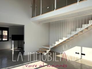 Casa aparellada a Castellterçol. Casa pareada en construcción, buenos acabados