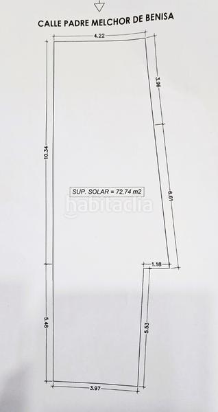 Foto d1b731f2-f21f-4cf6-95c1-e02bf3292b48. Wohngrundstück in calle padre melchor de benisa 15 in Totana