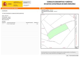 Fondo rustico in Totana. Venta parcela rústica en regadío en totana