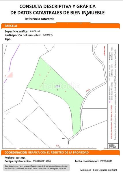 Foto 5929d6ac-b5ab-42c2-8de7-9df0e8e2e9d1. Terreno residencial en Totana