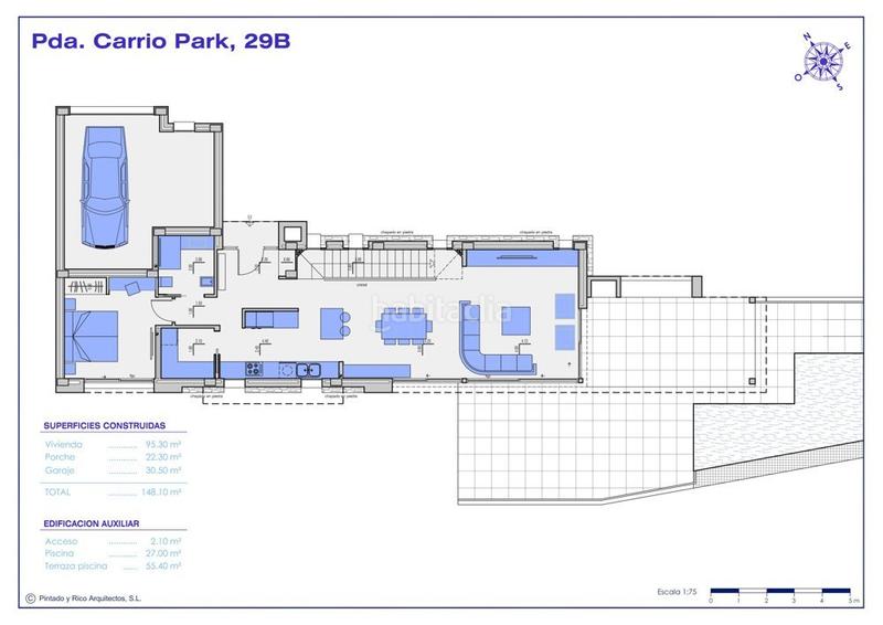 Foto fc2c360e-14ab-43a7-88b8-df56d37bf866. Chalet avec chauffage parking piscine dans Carrió - La Merced - Los Pinos Calp