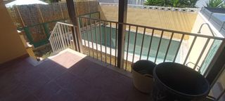 Rent House in Les Salines. Casa adosada con piscina privada en vinaros 4 habitaciones