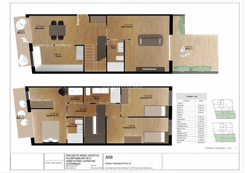 Foto f4475004-8a49-4fa1-b951-65b95a157864. Promotion Calle Major y Estrella dans Montornès del Vallès. Logements de biens neufs