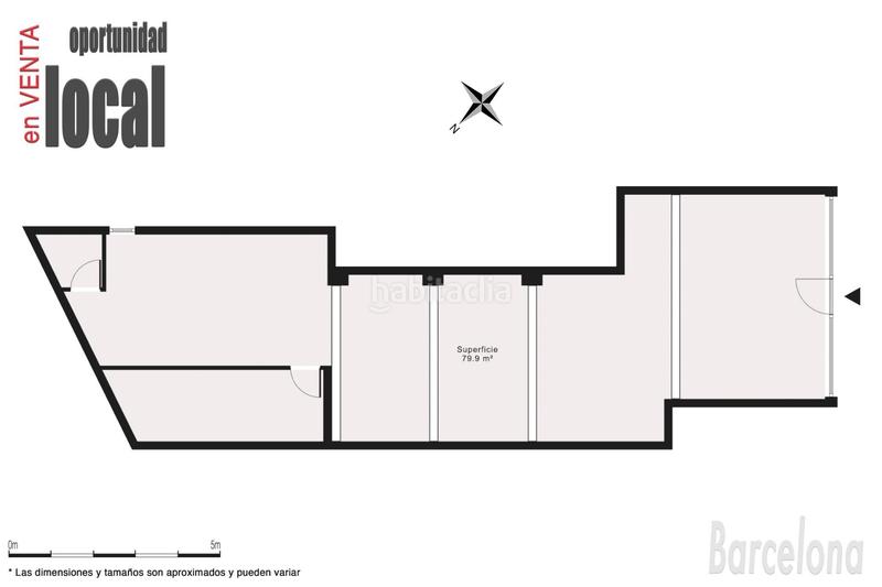 Foto bd596306-a043-4f65-8bc3-887243a6b6c7. Local comercial local en venta cerca de la parada de metro de sagrera en Barcelona