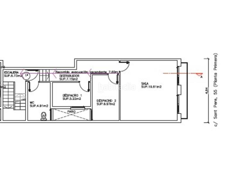 Foto b939d7dc-2569-4769-a4bb-8800f53d58b8. Location bureau dans de la rasa 11 dans Barri del Centre Terrassa
