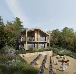 Haus in Rue des tulipes 15. Vivienda unifamiliar con doble zona de día y vistas panorámicas