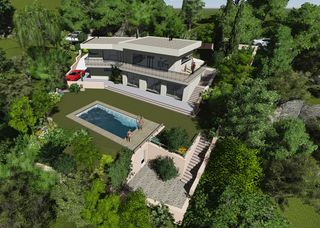 Chalet en Carrer alexandre cortada. Nueva promoción de casa unifamiliar en venta en begur, costa bra
