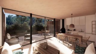 Etagenwohnung in Riera 24. Exclusiva vivienda de obra nueva en el centro de tamariu con pla