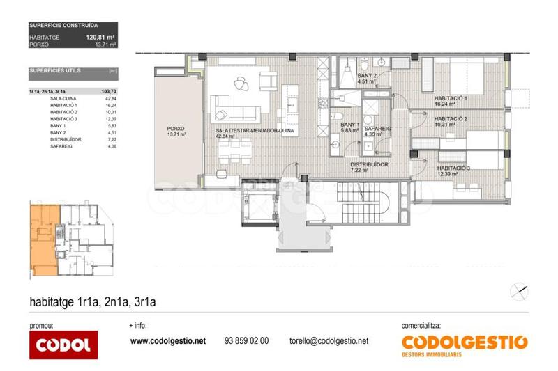 Foto 5bea73e1-b97d-428f-8d6f-fa5c8e104ceb. Appartamento 120m<sup>2</sup> in carrer del congost 72 in Torelló