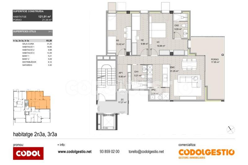 Foto d6be76c7-b6da-472d-8b7f-4c5a0c3bbbdf. Piso 108m<sup>2</sup> en carrer del congost 72 en Torelló