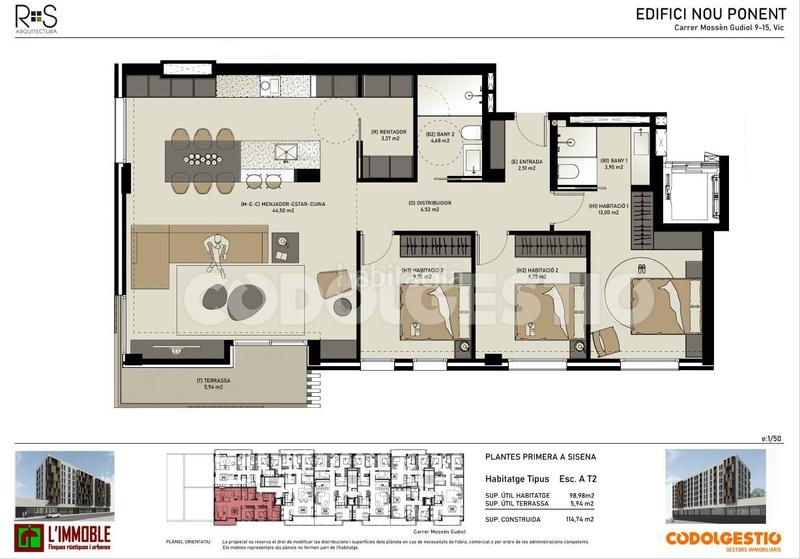 Foto 386e7af0-bd70-4308-a71f-a80a0f1b3aeb. Pis a Centre Vic