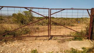 Finca rústica a Moncada. Parcela vallada  con buen acceso, ideal para caravanas, parking