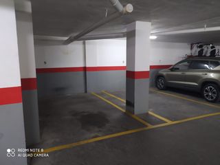 Autoparkplatz in El Castell. Plaza de garaje