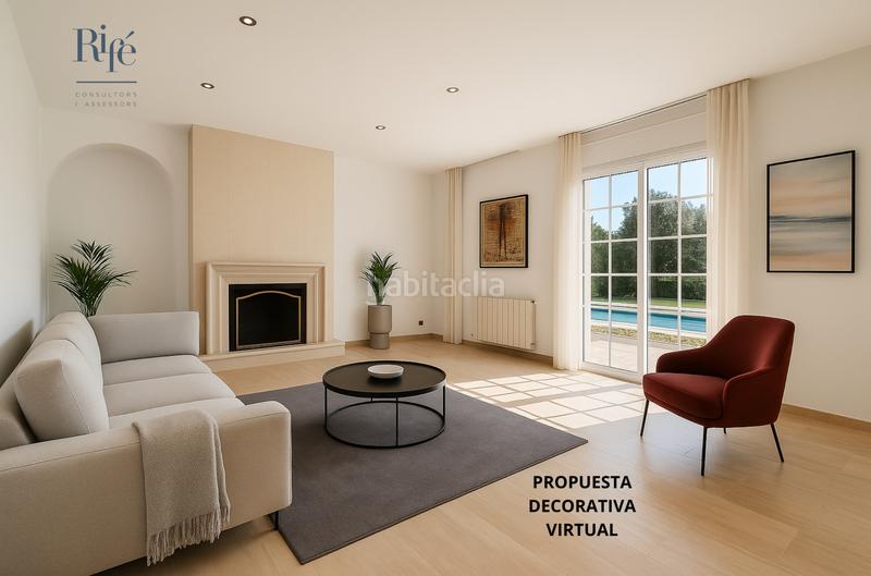 Foto 56c7d497-13ba-4f43-ab87-bec8ba2bfa94. Chalet avec cheminée chauffage parking piscine dans Pallejà