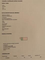 Terreno residenziale  Calle alcalá galiano. Magnifico solar con 8 mts de fachada  por 19 mts de largo  con p