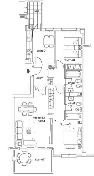Foto 5a716176-7d97-49f5-a5f4-a704e8c820a8. Lloguer pis amb aparcament piscina a Cabo de las Huertas Alicante