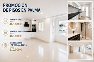 Flat  Emili darder. Vive en el centro de palma en un amplio piso con todas las comod