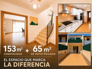 Semi detached house in Sencelles. 153 m construidos y un espectacular patio privado de 65 m el esp