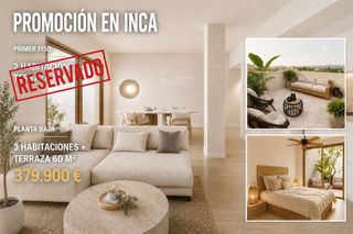 Appartamento  Buger. Promoción en inca planta baja y pisos con terraza