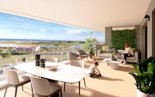 Etagenwohnung in Bonalba-Cotoveta. Oasis de lujo en el golf apartamentos con gran terraza y vistas