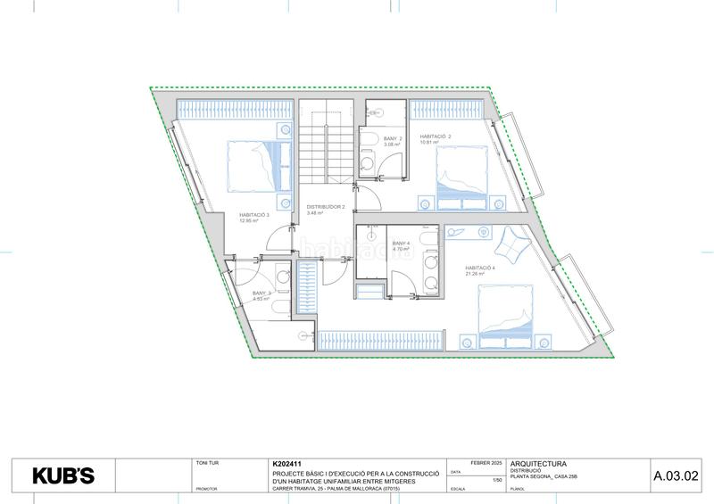 Foto 4f696a28-1788-440d-8a64-5bf9d1f3b436. Chalet 285m<sup>2</sup> dans camí tramvia 25 dans Gènova Palma de Mallorca