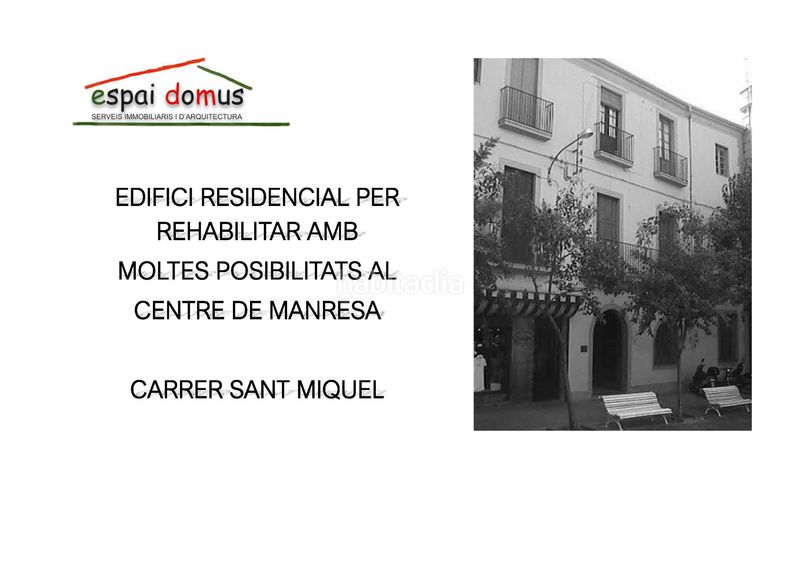 Foto 449d36a6-4d08-4ac4-bb52-87133f8a0583. Edifici a carrer de sant miquel 35 a Barri Antic Manresa