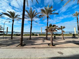 Flat in S´Arenal. Piso en primera línea de mar con terraza y parking.
