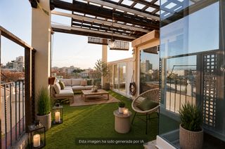 Ático en Son Armadams. Exclusivo ático dúplex con terraza y jacuzzi en son armadams