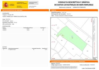 Finca rústica en Playa Norte. Terreno en venta  peñiscola
