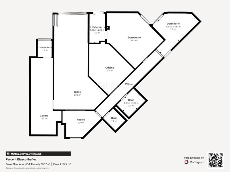 Foto 451db126-2358-4a6d-bee2-6e8eb5c22d3b. Piso vivienda esquinera exterior en blasco ibañez en Valencia