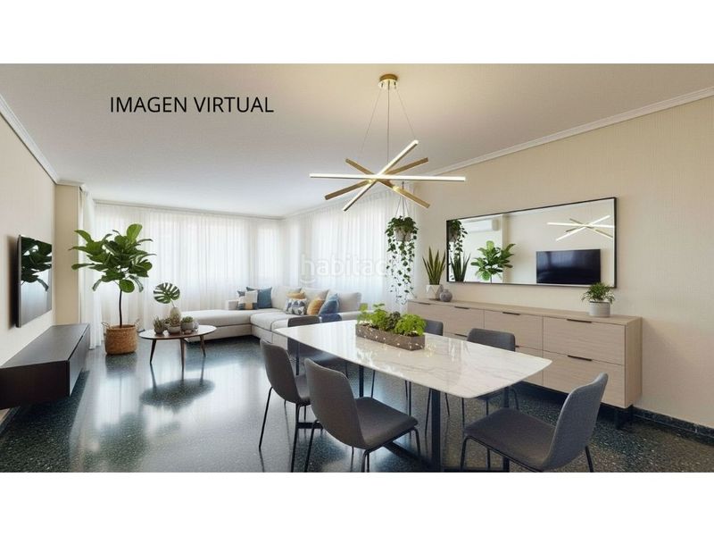 Piso vivienda amplia de 4 dormitorios junto a monforte y el turia en Valencia - Imagen 8
