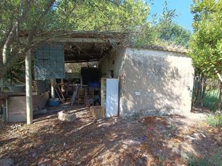 Finca rústica en Playa. Parcela con alqueria -casa