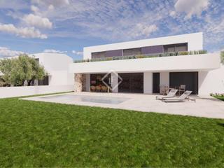 Chalet à Cala Blanca. Villa de obra nueva de 4 dormitorios en venta en son blancsa cal