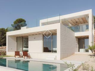 Location Chalet à Coves Noves. Increíble villa moderna con piscina privada y vistas en alquiler