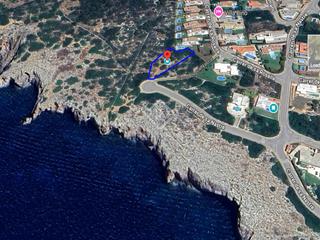 Finca rústica en Sant Climent-Es Canutells. Espectacular parcela edificable en primera línea de mar en venta