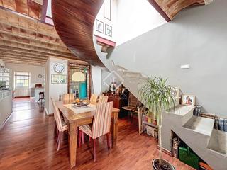 Dachwohnung in Cam de Ses Vinyes. Piso trplex de diseo con 2 dormitorios y terraza de 84 m terra