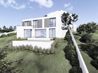 Chalet à Cala Llonga-Sa Mesquida. Villa de obra nueva con 4 dormitorios y piscina situada en cala